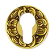 Yale Key Hole Escutcheon - Bronze Fini
