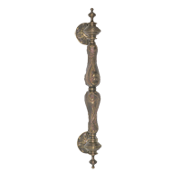 ISCHIA Door Pull Handle - 442mm - Antiq