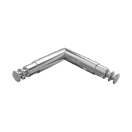 Spiral Lock 90Degree Bolt- Zinc Plated