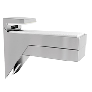 KALABRONE Shelf Support - 8-30mm - Silv