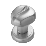 Nodo Door Knob - Chrome Plated Finish