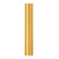Tower Bolt Rod with Hole - 1mt - Gold F