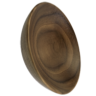 BOWL Cabinet Knob -  OAK LACQ  -  H20mm