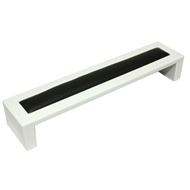 Cabinet Handle - 169mm - White & Black