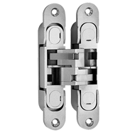 concealed Door Hinge - Nickel Plated Fi