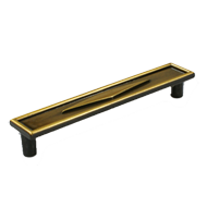 Cabinet Handle - 140mm - Antique Brass 