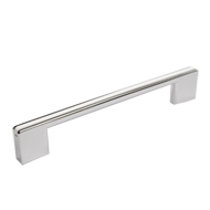 Cabinet Handle + Insert - 168mm - White