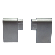 Metal Feet Cabinet Handle - Matt Chrome