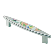 Cabinet Handle - 160mm - Enamel Green /