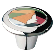 Cabinet Knob - Bright Chrome