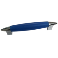 Cabinet Handle -  139mm - Matt Blue wit