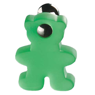 Bear Swiveling Cabinet Knob Green Colou