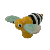 Colourful Wasp Kids Cabinet Knob