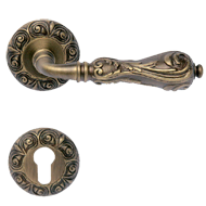 Luxor Lever Handle Yester Bronze Finish