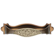 Cabinet Handle in Antique Brass Finish