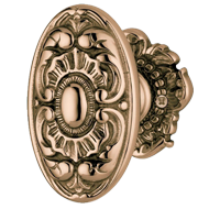 Main Door Knob - Antique Brass Finish