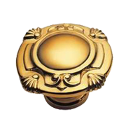 Leonardo Cabinet Knob in Old Gold Finis