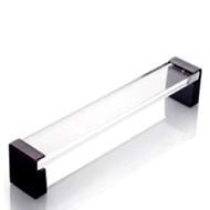 Frosted Glass Door Pull Handle 300mm in