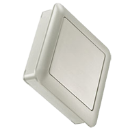 DUET- Cabinet Flush Handle - Bright Chr