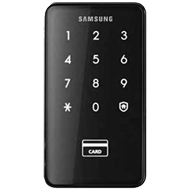 Digital Card Lock - Black Colour