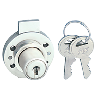 Multi Purpose Round Lock - Satin Nickel