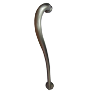 Door Pull Handle Right - 500mm - Satin 