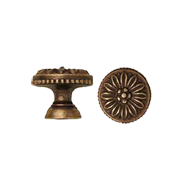 Cabinet Knob - 20mm - Antique Bronze Fi