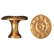 Cabinet Knob - 27mm - Orro Antique Fini