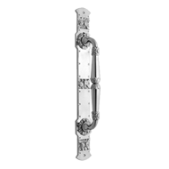 Door Pull Handle in Chrome Plated Finis