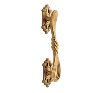 Door Pull Handle in Polished Brass Fini