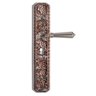 Baku Lever Handle on Plate in Old Silve