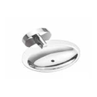 Vantis Soap Dish - Chrome Plated Finish