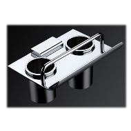 Figo Tumbler Holder - Chrome Plated Fin