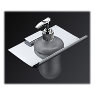 Liquid Soap Dispenser - Chrome Plated F