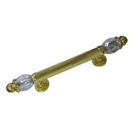 Door Pull Handle - 375mm - Gold Plated 