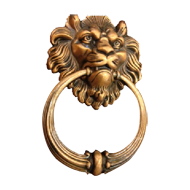 Door Knocker - Antique Bronze Finish