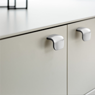 SWAN Cabinet Handle - 64mm - Bright Chr