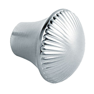VOTE Cabinet Knob in Inox Look Finish M