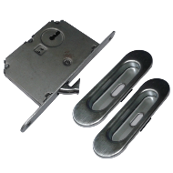 Oval Sliding Handle with Lock
