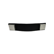 Cabinet Leather Handle - 128mm - Brass