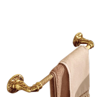 Calliope Towel Bar - 450mm - Old Gold F