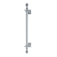 Door Pull Handle in Chrome Finish - 600