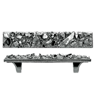 NUGGEST Jewellery Cabinet Handle in Chr
