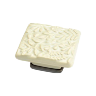 ALGA Cabinet Knob in White Colour