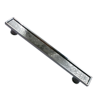 Door Pull Handle  450mm - Bright Chrome