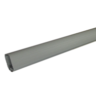 Oval Aluminum Profile with PVC - Length