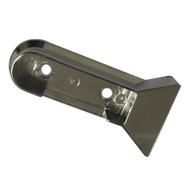 Zamak Tube Holder - Chrome Plated Finis
