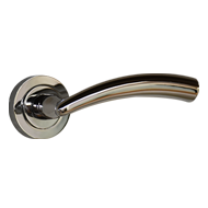 Chrome Finish Lever Handle