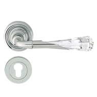GEMMA Crystal Swarovski Lever Handle in