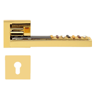 SINTESI M16 Door Lever Handle in Gold P